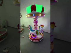 মুদ্রা চালিত রকিং গাড়ি গতিশীল সঙ্গীত এবং শিশুদের জন্য আনন্দদায়ক গান