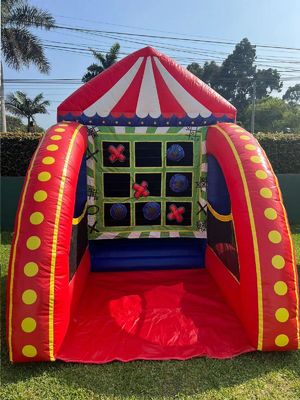 নটস অ্যান্ড ক্রসস ইনফ্ল্যাটেবল গেমস কার্নিভাল ক্রিয়াকলাপ খেলার মাঠ পার্কের জন্য