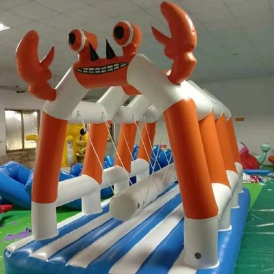 ইনডোর আউটডোর খেলার মাঠ inflatable গেমস শিশুদের জন্য ক্রেব সুইং