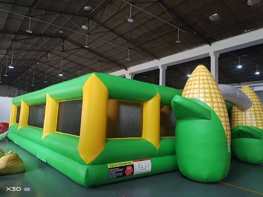 পপকর্ন ল্যাবরেন্ট আউটডোর inflatable গেম বড় আকারের জন্য প্রাপ্তবয়স্কদের জন্য