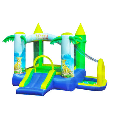 শিশুদের জন্য পুল সহ বাণিজ্যিক inflatable ছোট bouncer কাসল