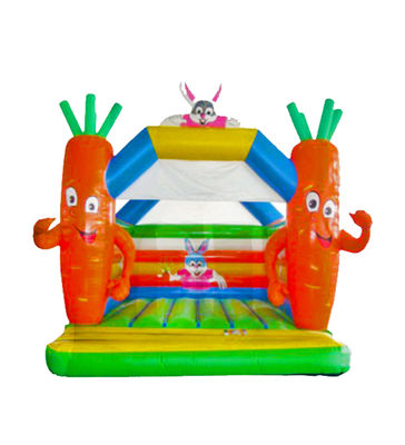 আউটডোর বাউন্সারের জন্য খরগোশ জল প্রতিরোধী inflatable কাসল