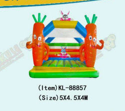 আউটডোর বাউন্সারের জন্য খরগোশ জল প্রতিরোধী inflatable কাসল