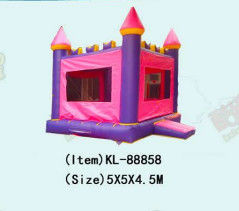 আলংকারিক নিদর্শন সহ বাণিজ্যিক inflatable ঝাঁকুনি ঘর