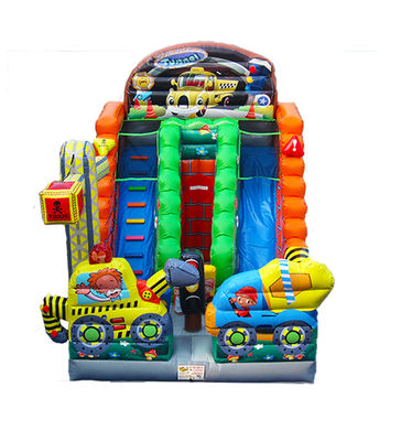 বিষাক্ত শিশুদের বিনোদন পার্ক ভাড়া জন্য inflatable স্লাইড