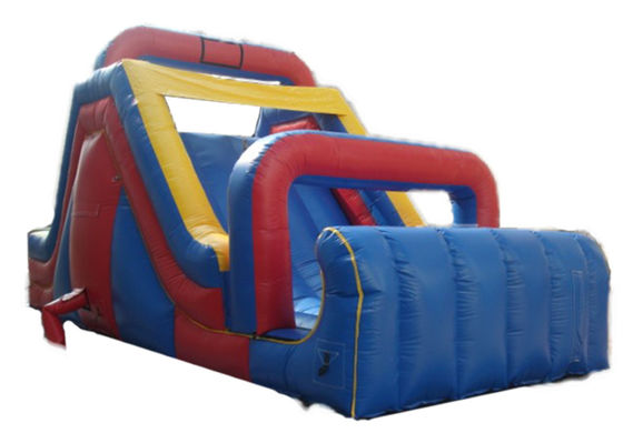 শিশুদের বিনোদন পার্ক বড় inflatable স্লাইড সঙ্গে stopper