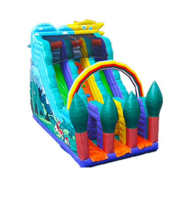 বন থিম বিশাল inflatable স্লাইড এবং স্লাইড ভাড়া জন্য
