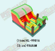 ইনডোর খেলার এলাকার জন্য inflatable স্লাইডস শিশু বিনোদন