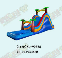 প্রাণবন্ত এবং রঙিন inflatable স্লাইড শিশুদের জন্য উত্তেজনাপূর্ণ স্লাইডিং অভিজ্ঞতা