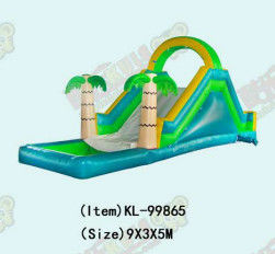 প্রাণবন্ত এবং রঙিন inflatable স্লাইড শিশুদের জন্য উত্তেজনাপূর্ণ স্লাইডিং অভিজ্ঞতা