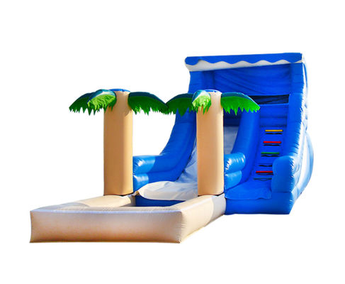 প্রাণবন্ত এবং রঙিন inflatable স্লাইড শিশুদের জন্য উত্তেজনাপূর্ণ স্লাইডিং অভিজ্ঞতা
