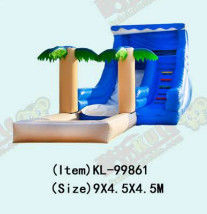 প্রাণবন্ত এবং রঙিন inflatable স্লাইড শিশুদের জন্য উত্তেজনাপূর্ণ স্লাইডিং অভিজ্ঞতা