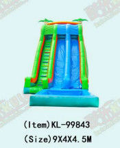 প্রাণবন্ত এবং রঙিন inflatable স্লাইড শিশুদের জন্য উত্তেজনাপূর্ণ স্লাইডিং অভিজ্ঞতা