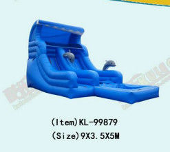 প্রাণবন্ত এবং রঙিন inflatable স্লাইড শিশুদের জন্য উত্তেজনাপূর্ণ স্লাইডিং অভিজ্ঞতা