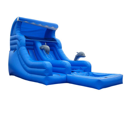 প্রাণবন্ত এবং রঙিন inflatable স্লাইড শিশুদের জন্য উত্তেজনাপূর্ণ স্লাইডিং অভিজ্ঞতা