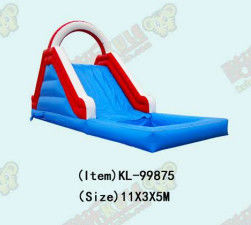 প্রাণবন্ত এবং রঙিন inflatable স্লাইড শিশুদের জন্য উত্তেজনাপূর্ণ স্লাইডিং অভিজ্ঞতা