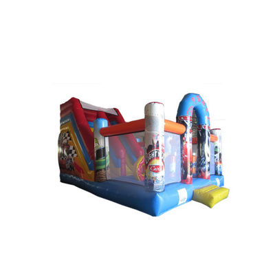 বাণিজ্যিক শিশুদের খেলার মাঠের জন্য গাড়ী inflatable combos উত্থাপন