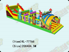 রাগান্বিত পাখি - বাচ্চাদের জন্য অনুপ্রাণিত inflatable মজা পার্ক প্রাণবন্ত অ্যাডভেঞ্চার