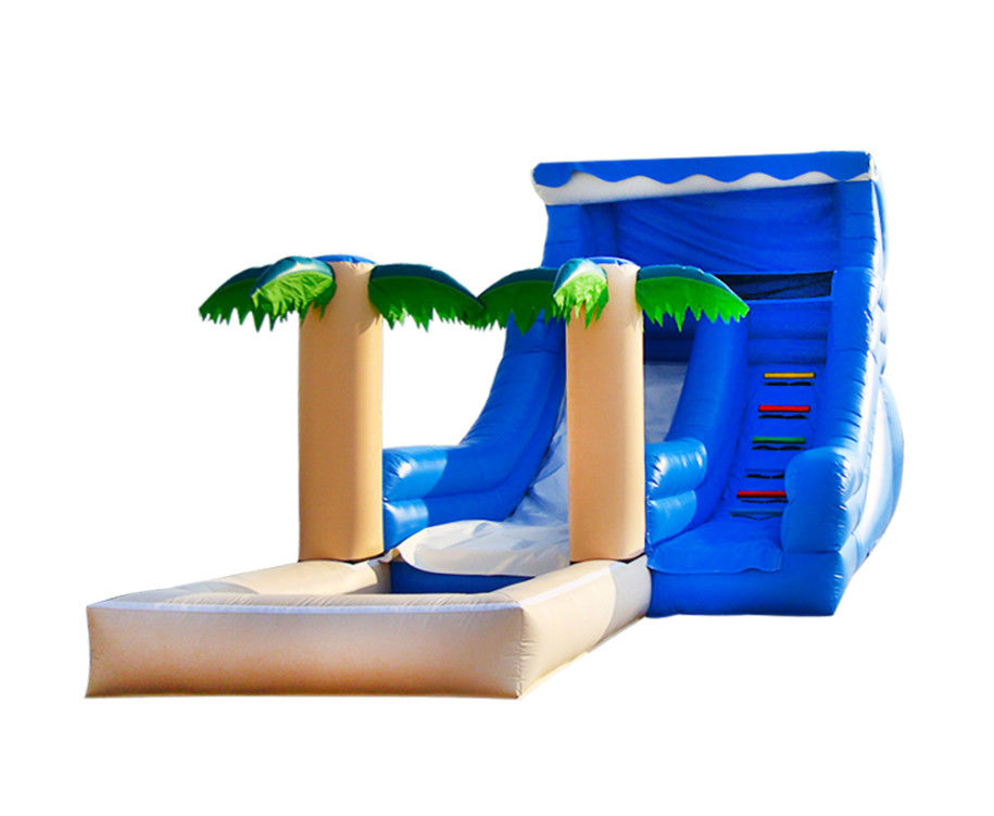 প্রাণবন্ত এবং রঙিন inflatable স্লাইড শিশুদের জন্য উত্তেজনাপূর্ণ স্লাইডিং অভিজ্ঞতা