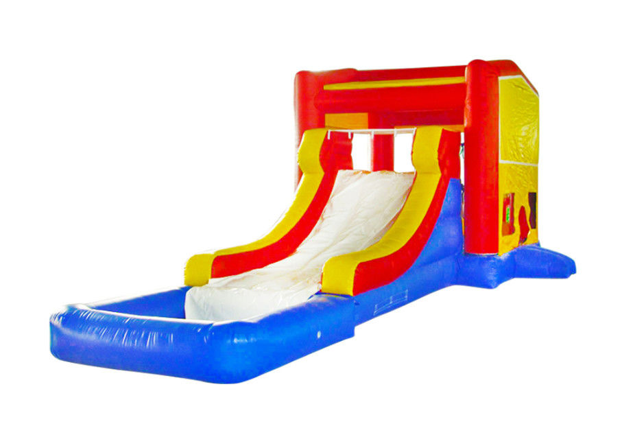 প্রাণবন্ত এবং রঙিন inflatable স্লাইড শিশুদের জন্য উত্তেজনাপূর্ণ স্লাইডিং অভিজ্ঞতা