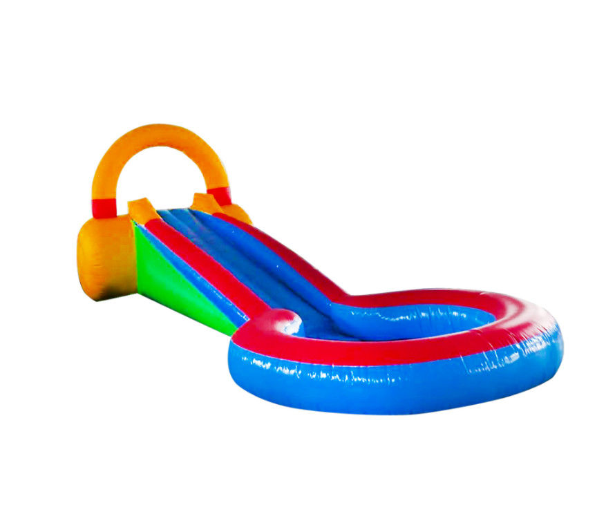 প্রাণবন্ত এবং রঙিন inflatable স্লাইড শিশুদের জন্য উত্তেজনাপূর্ণ স্লাইডিং অভিজ্ঞতা