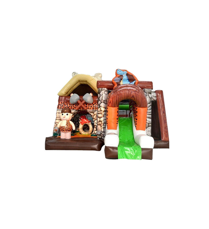 কাস্টমাইজড আইপি রঙিন শিশু মজা পার্ক Inflatable স্লাইড Bouncy