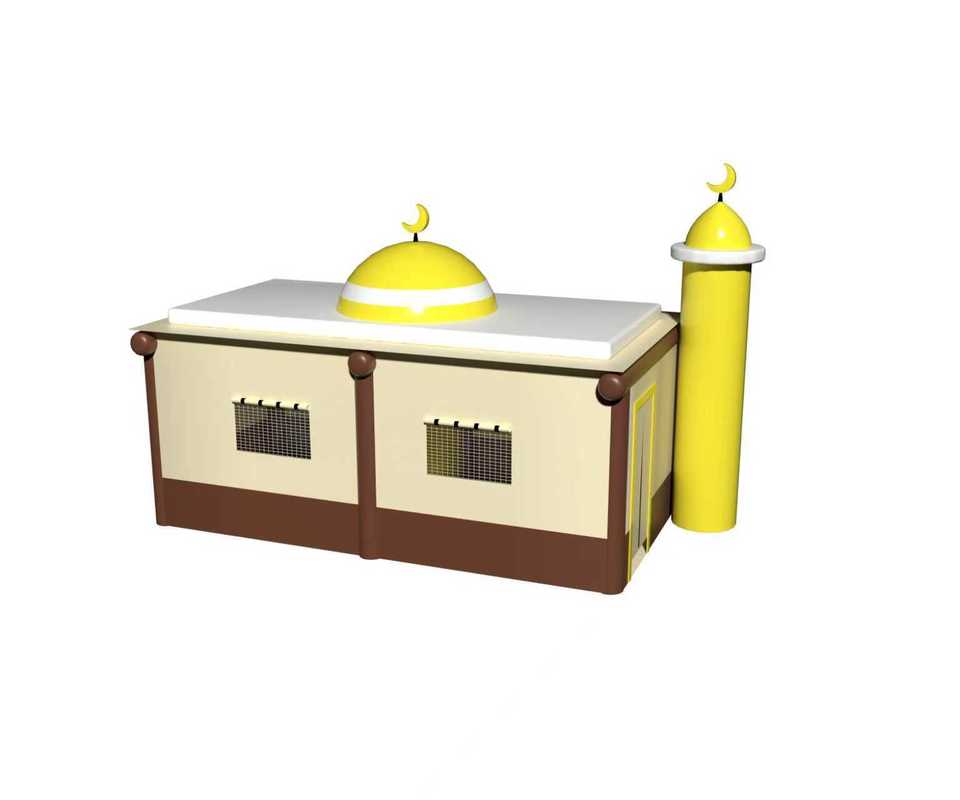 ধর্ম মুসলিমদের জন্য প্লেয়ার রুম এয়ার ইনফ্ল্যাটেবল আউটডোর তাঁবু