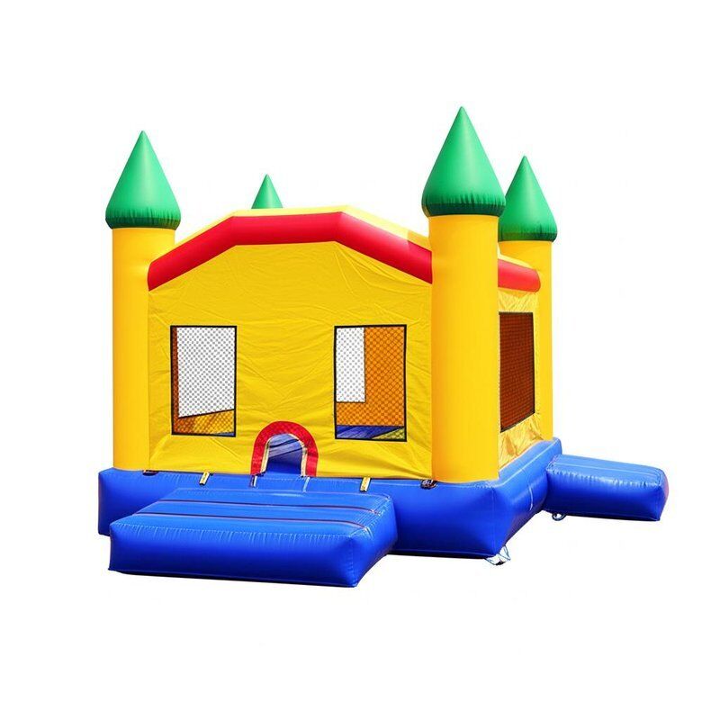 Indoor And Outdoor Inflatable Jumping Castle Customized Color Ideal Attraction for Amusement Parks Event Planners and Rental Companies